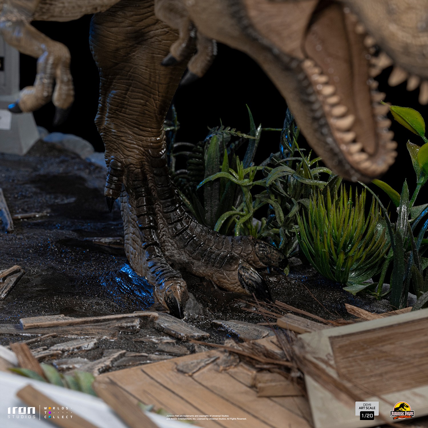 T-Rex and Donald Gennaro