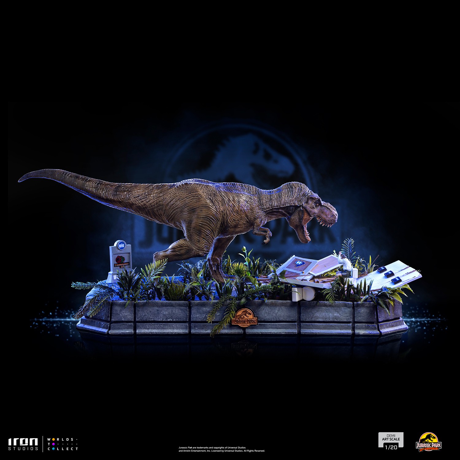 T-Rex and Donald Gennaro