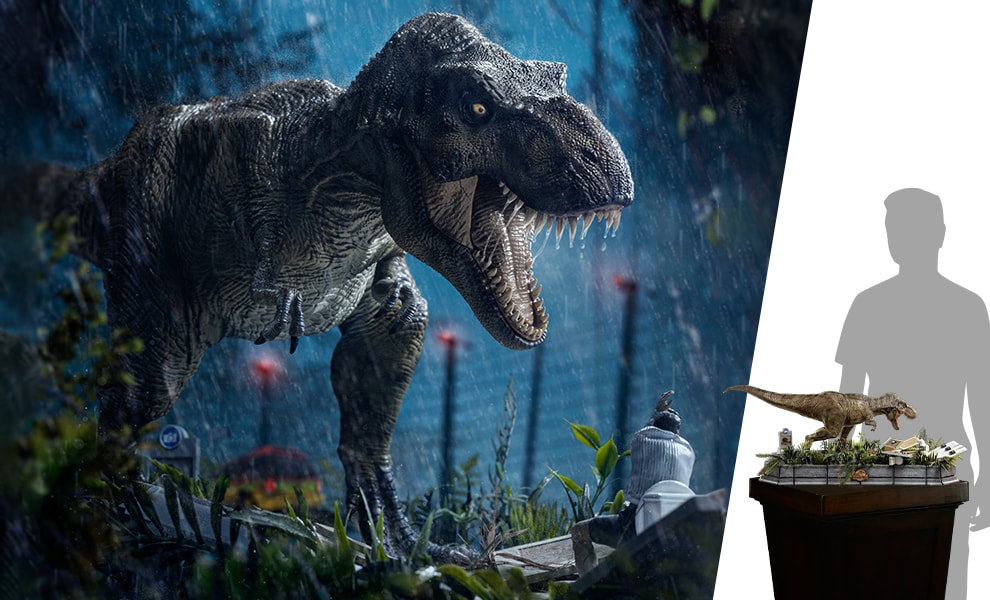 T-Rex and Donald Gennaro- Prototype Shown