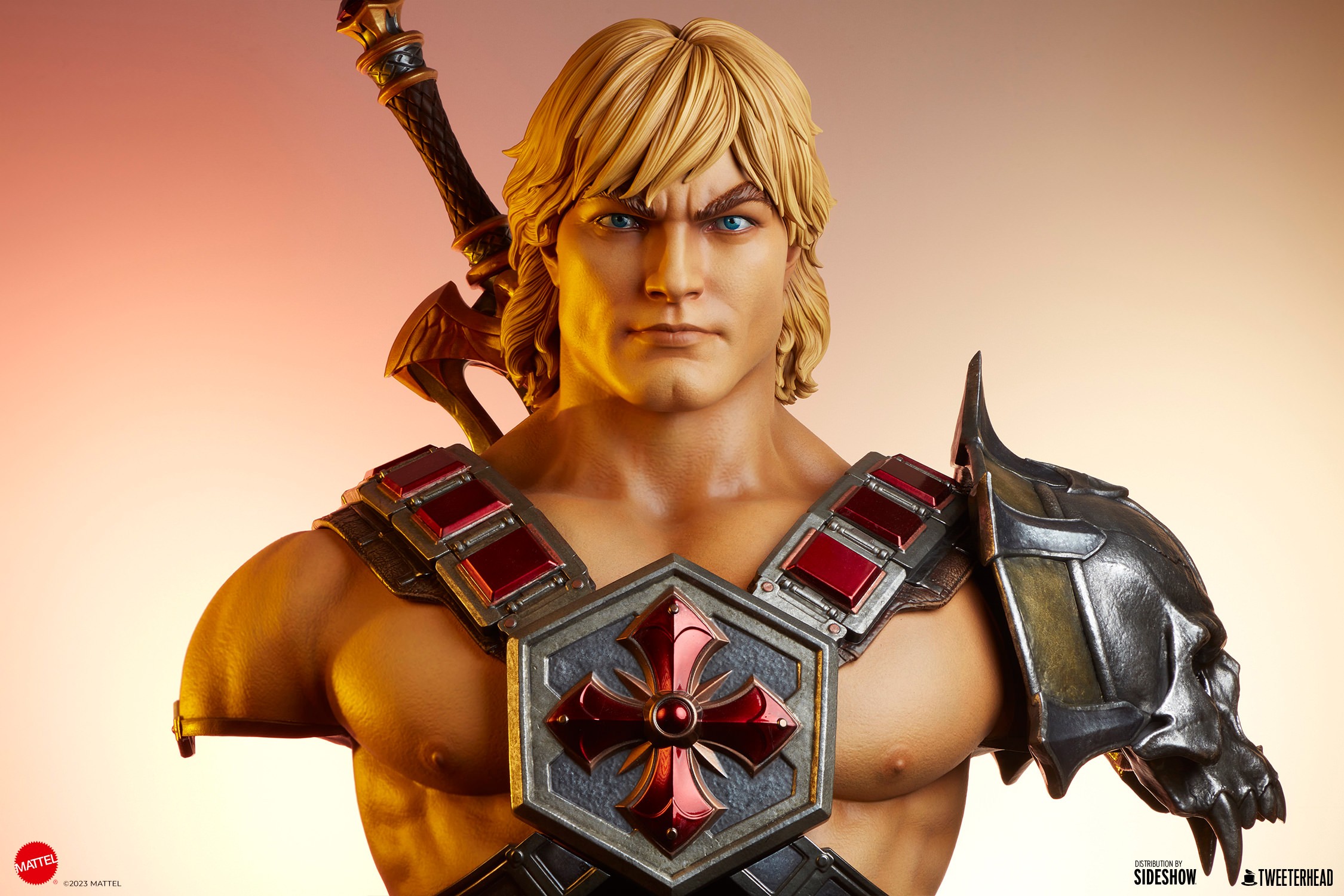Masters of the Universe He-Man Legends Life-Size Bust  (Prototype Shown) View 1