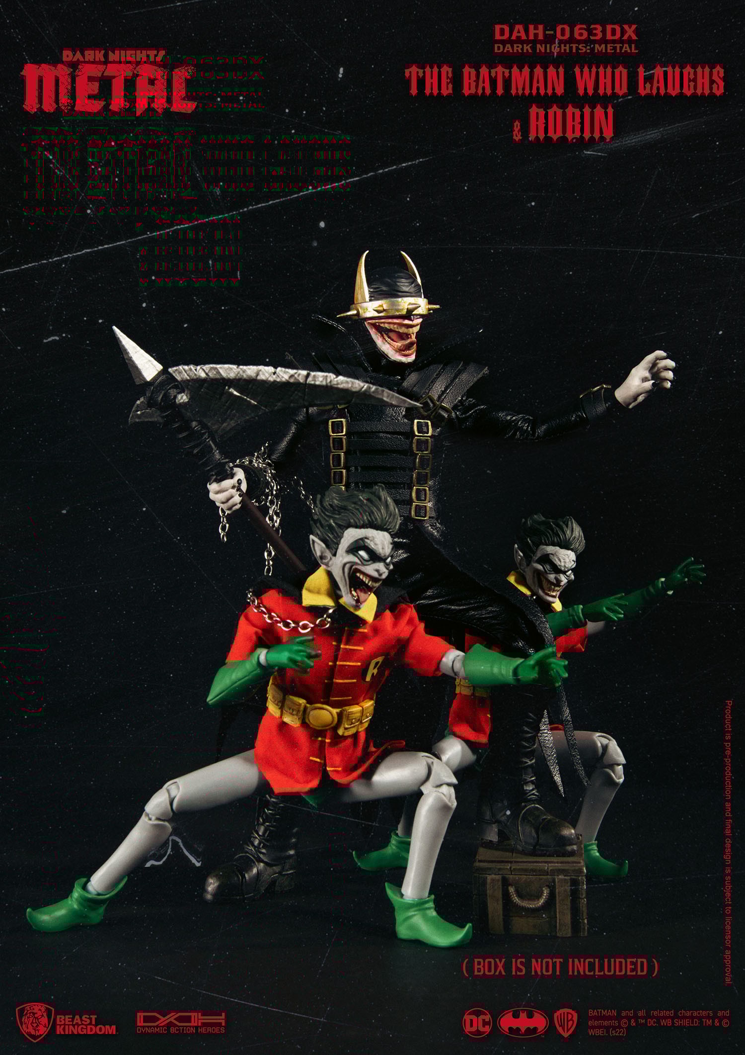 Batman Who Laughs & Robin- Prototype Shown