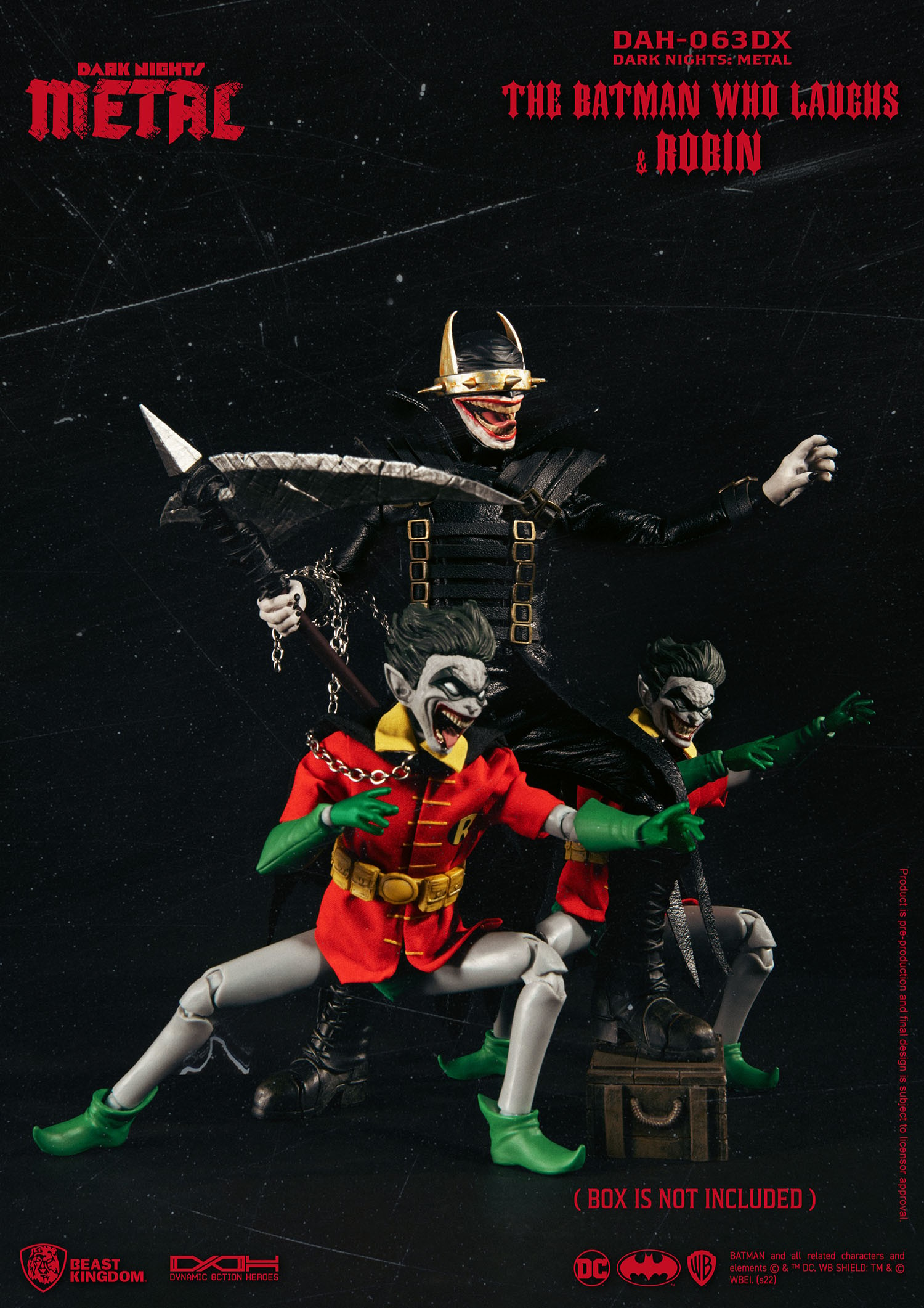 Batman Who Laughs & Robin Collectible Set by Beast Kingdom | Sideshow  Collectibles