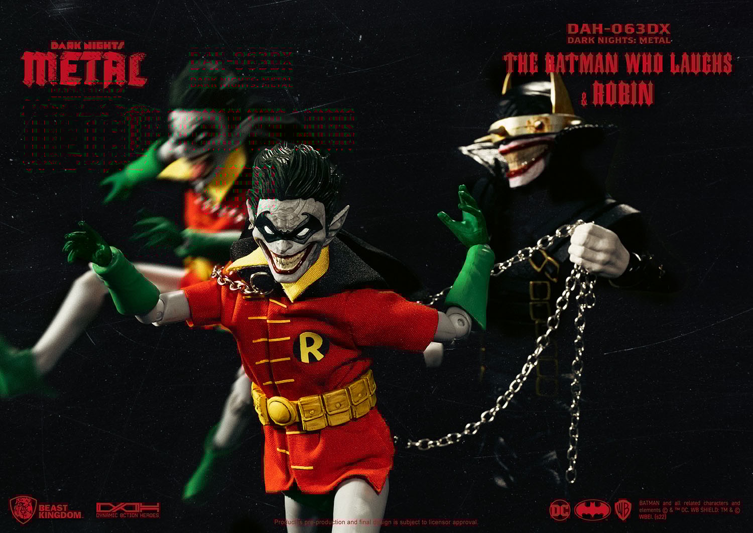 Batman Who Laughs & Robin- Prototype Shown