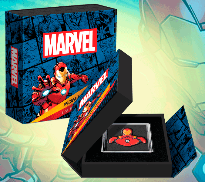 Iron Man 1oz Silver Coin- Prototype Shown