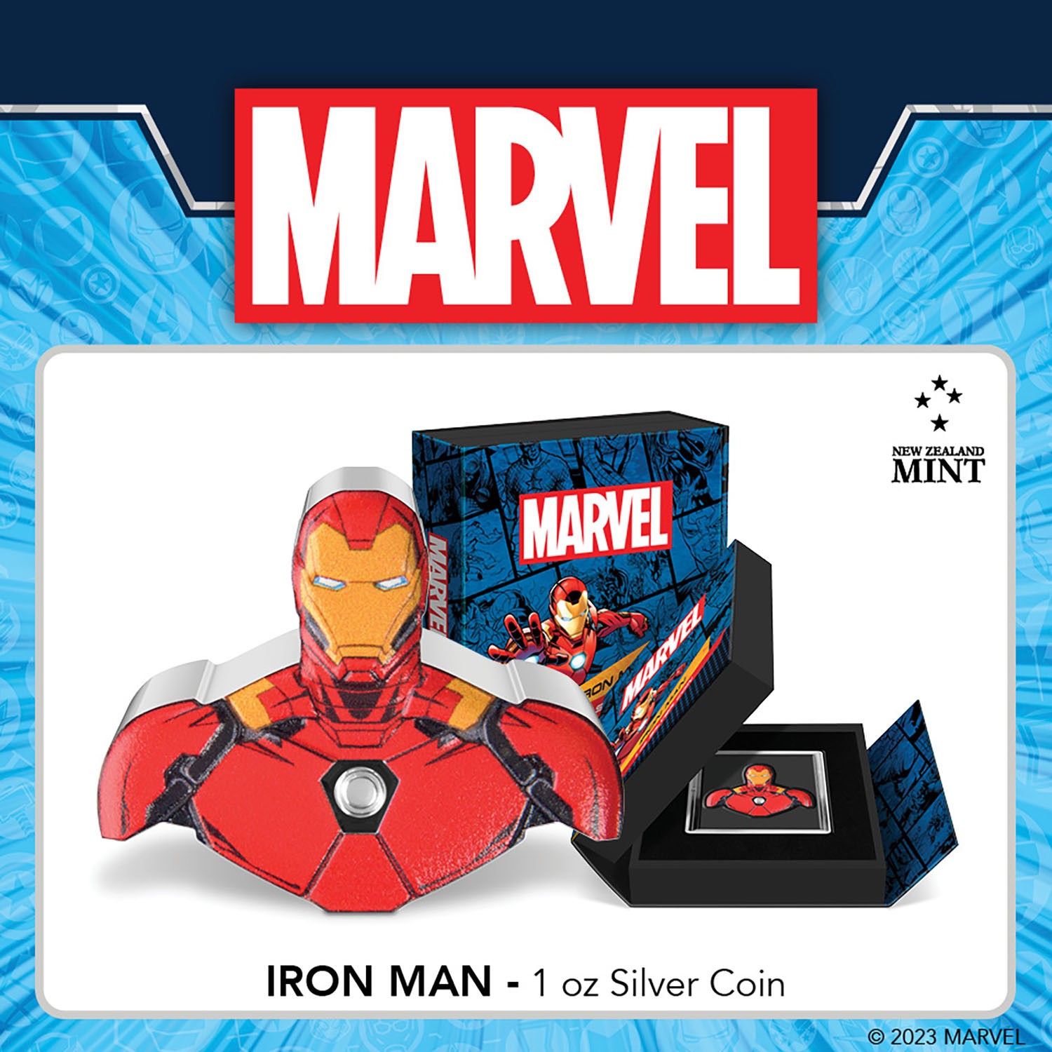 Iron Man 1oz Silver Coin