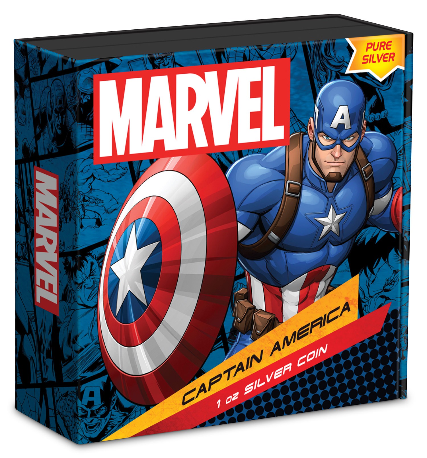 Captain America 1oz Silver Coin- Prototype Shown