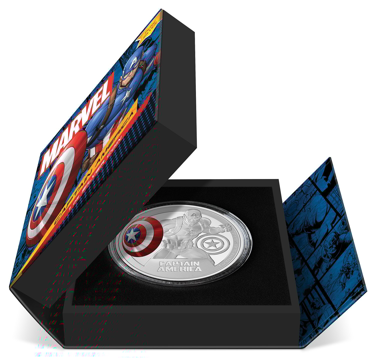 Captain America 1oz Silver Coin