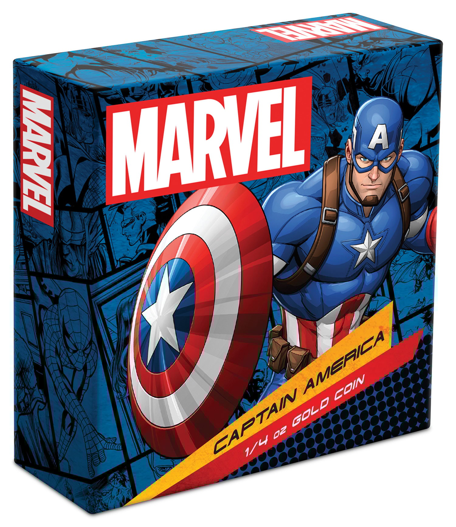 Captain America 1/4oz Gold Coin