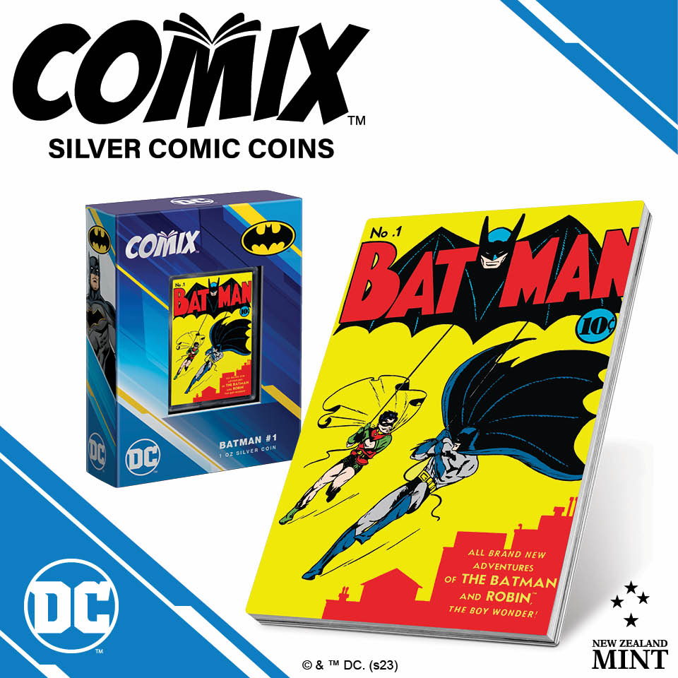Batman #1 1oz Silver Coin