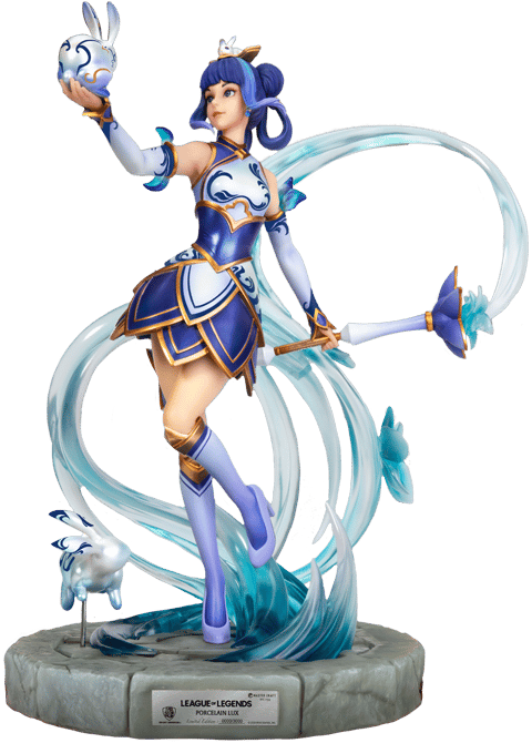 League of Legends Porcelain Lux Statues  (Prototype Shown) View 11