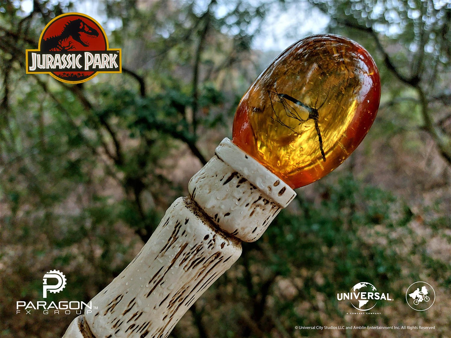 John Hammond's Cane- Prototype Shown