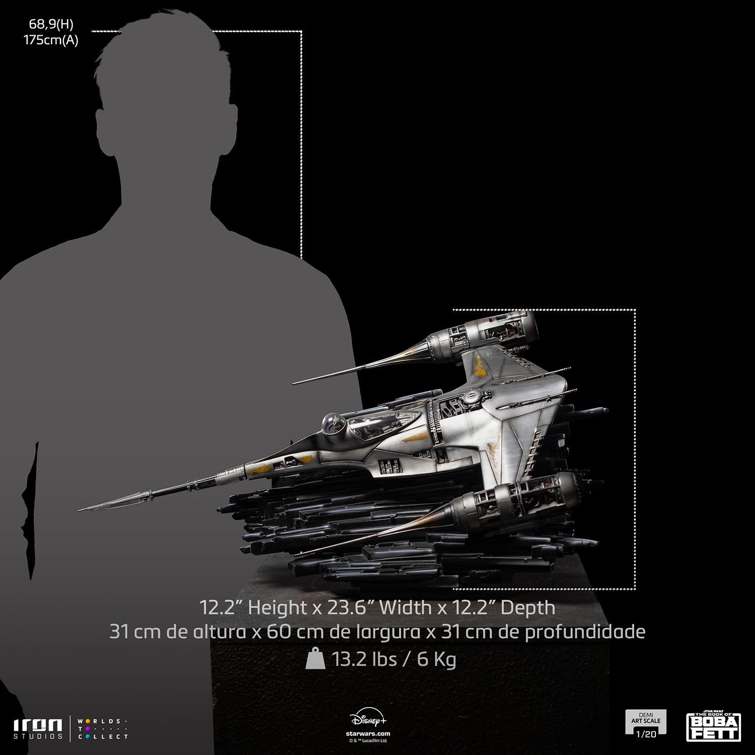 Mando's N-1 Starfighter- Prototype Shown