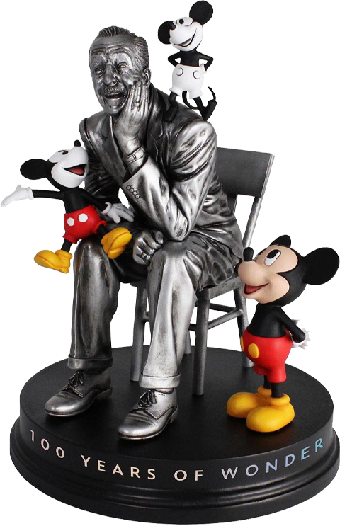 Walt with Mickey Mouse