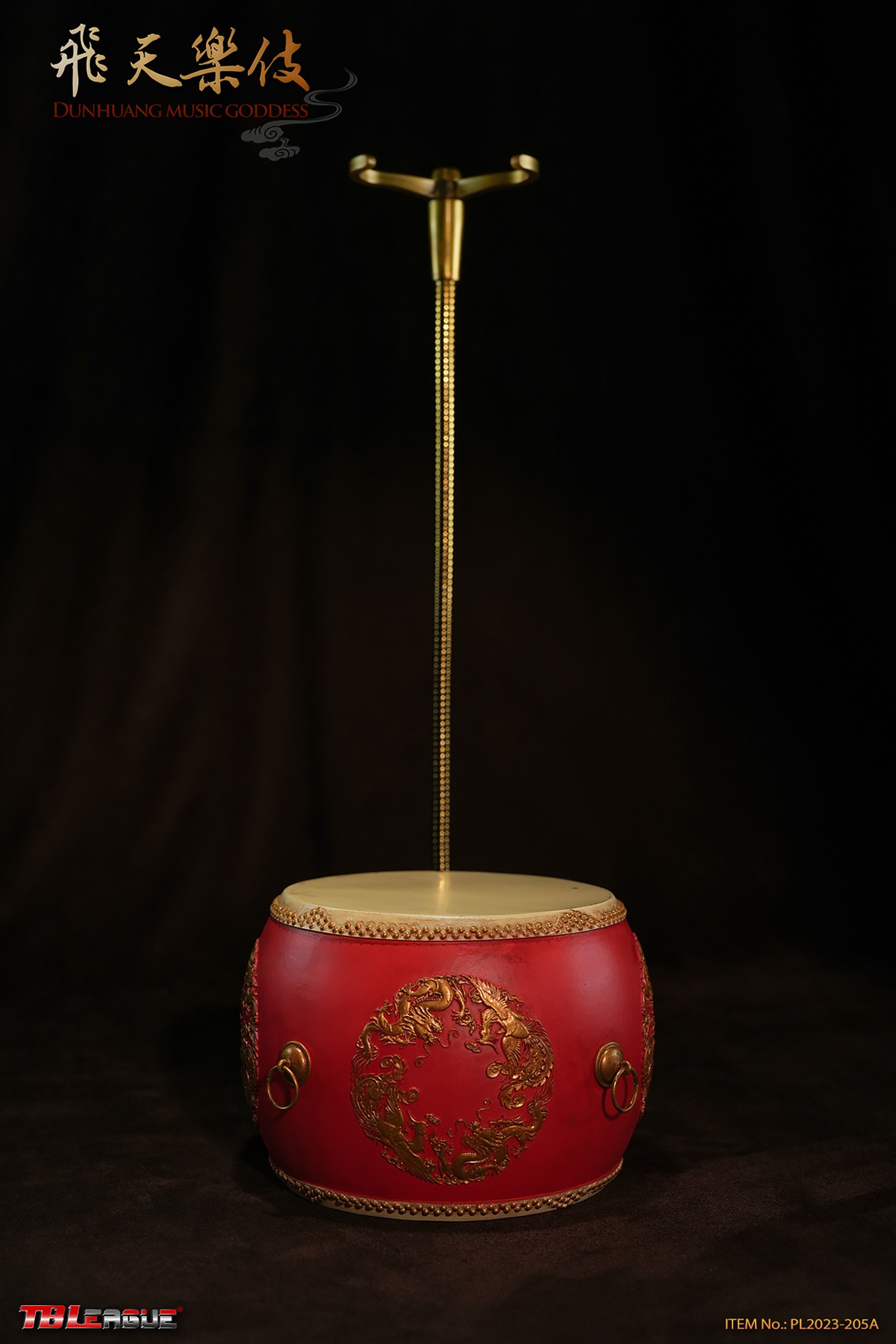 Dunhuang Music Goddess (Red)