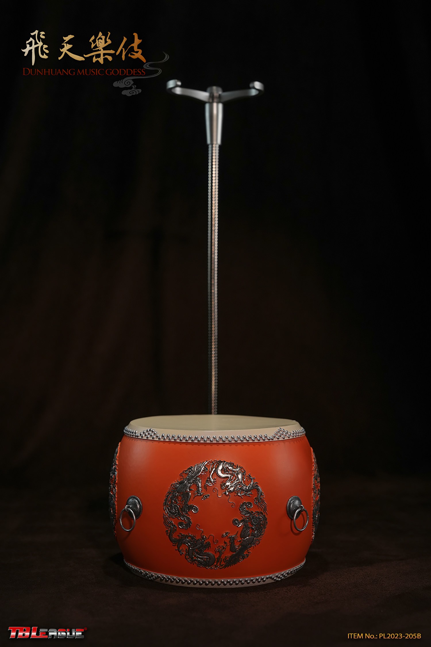 Dunhuang Music Goddess (Blue)
