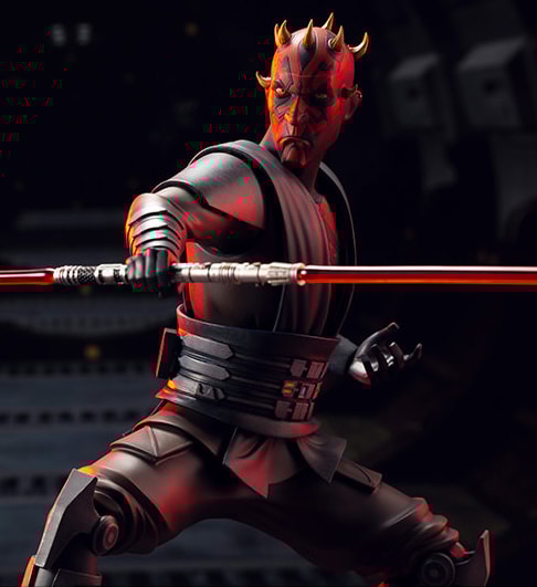 Darth Maul™ ARTFX Statue by Kotobukiya | Sideshow Collectibles