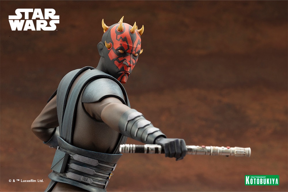 SF/ファンタジー/ホラー KOTOBUKIYA - STAR WARS DARTH MAUL ARTFX + Kotobukiya ARTFX Star Wars The Clone Wars Darth Maul Figure