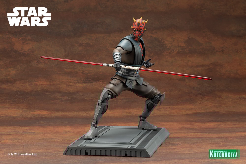 SF/ファンタジー/ホラー KOTOBUKIYA - STAR WARS DARTH MAUL ARTFX + Amazon.com: Kotobukiya Star Wars: Darth Maul Light Up ArtFX