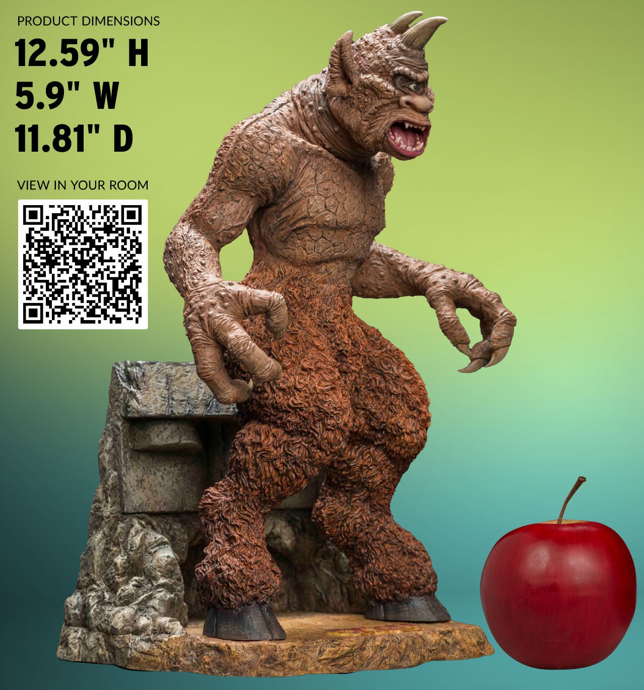 2-Horned Cyclops Deluxe- Prototype Shown