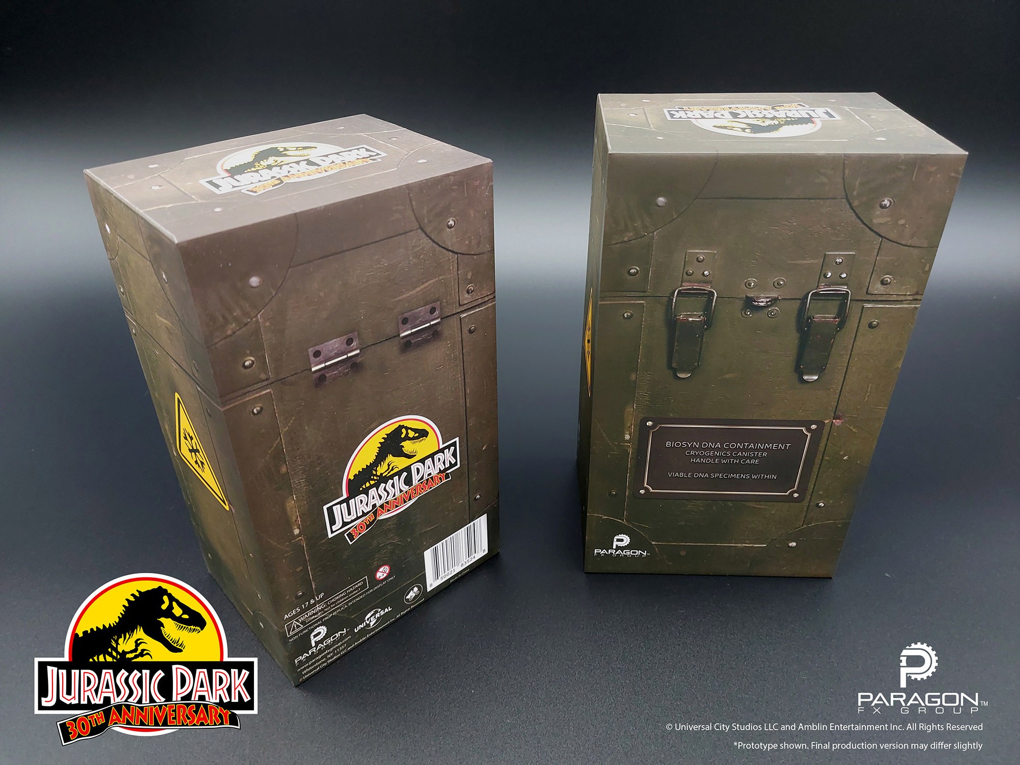Jurassic Park Cryogenics Canister Prop Replica  (Prototype Shown) View 6