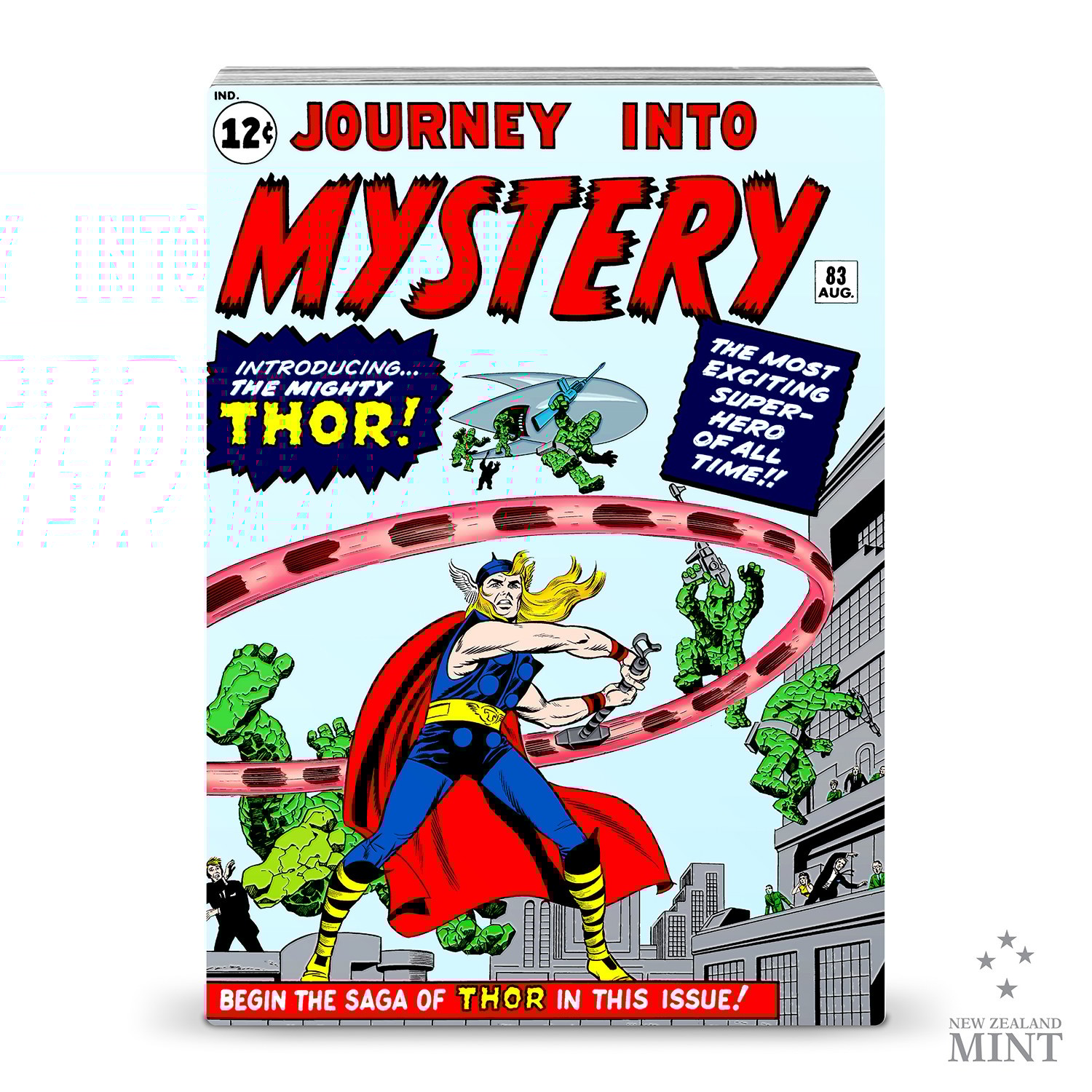Journey Into Mystery #83 1oz Silver Coin- Prototype Shown