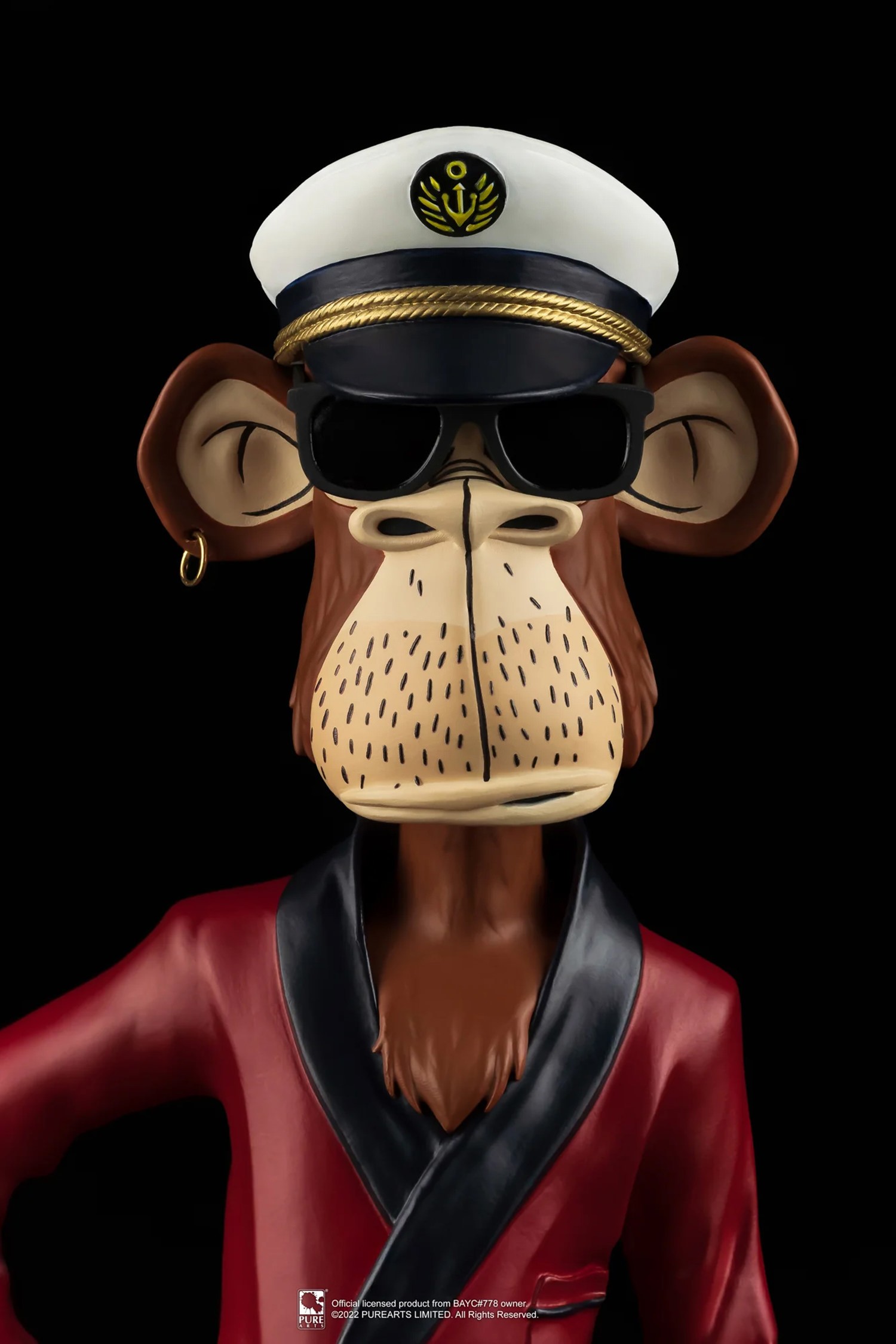 Bored Captain Ape #778- Prototype Shown