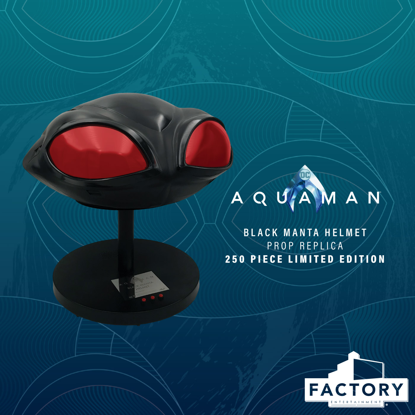 Black Manta Helmet (Prototype Shown) View 1