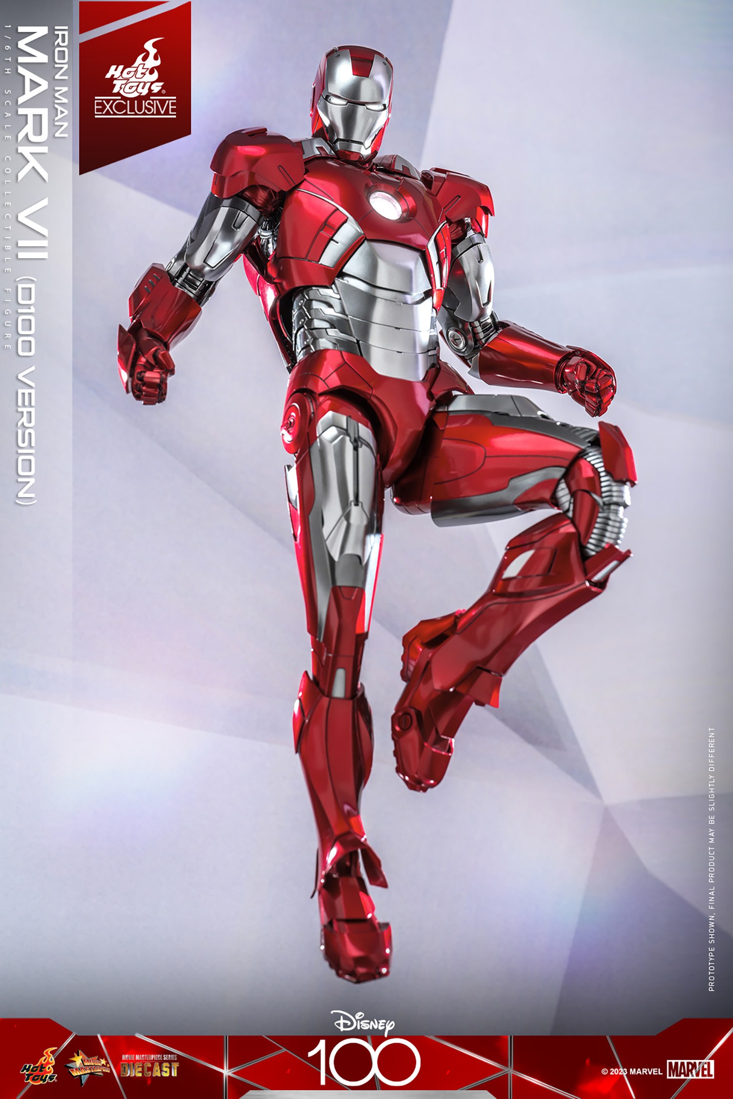 Iron Man Mark VII (D100 Version) Sixth Scale Figure by Hot Toys