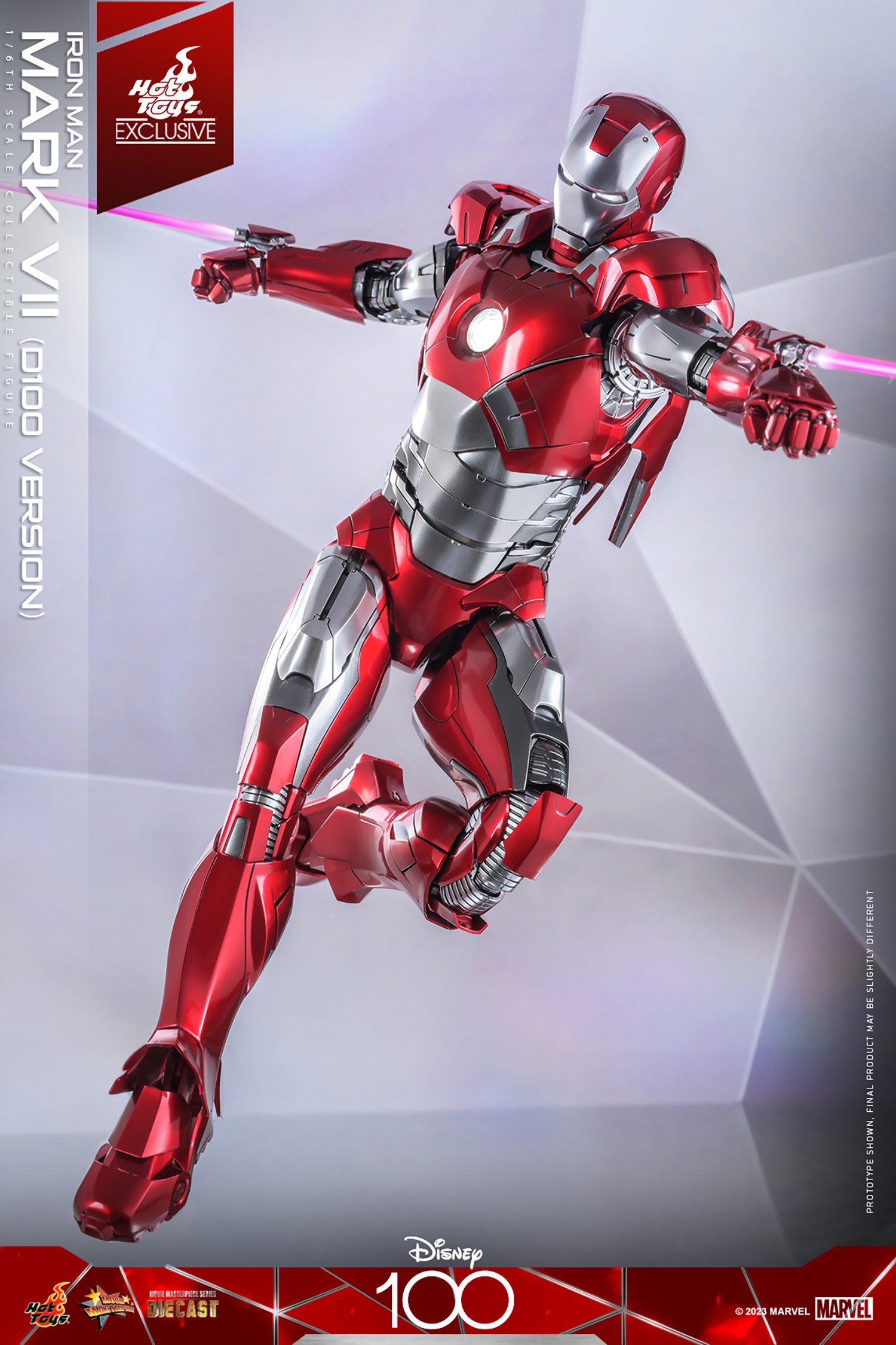 Iron Man Mark VII (D100 Version) Sixth Scale Figure by Hot Toys