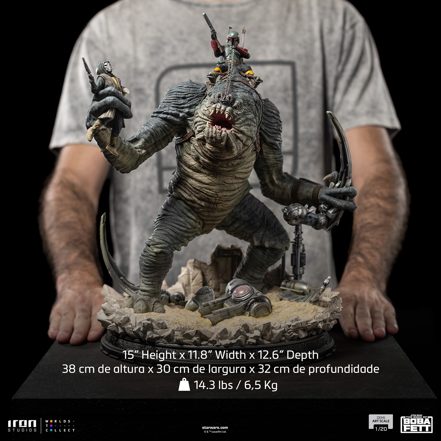 Boba Fett & Rancor- Prototype Shown