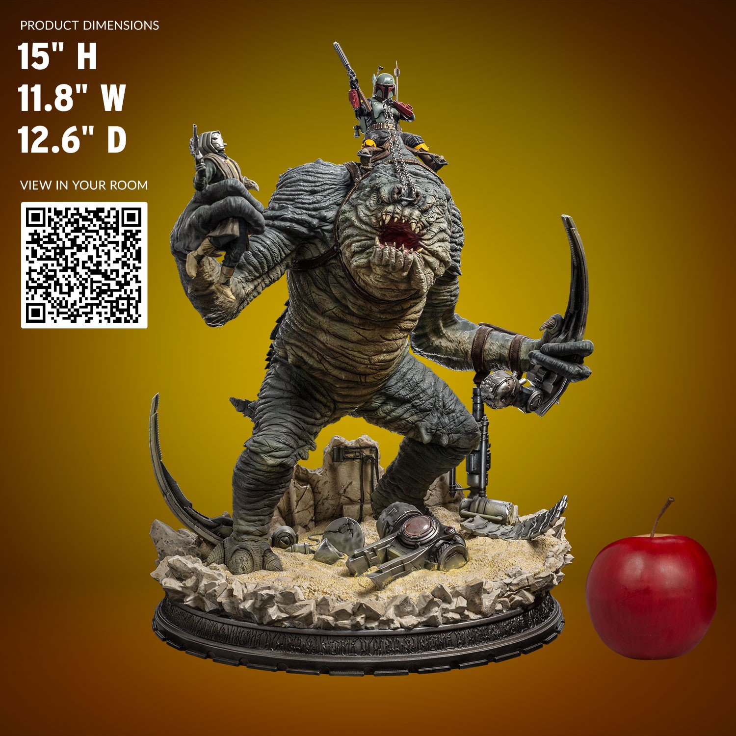 Boba Fett & Rancor- Prototype Shown