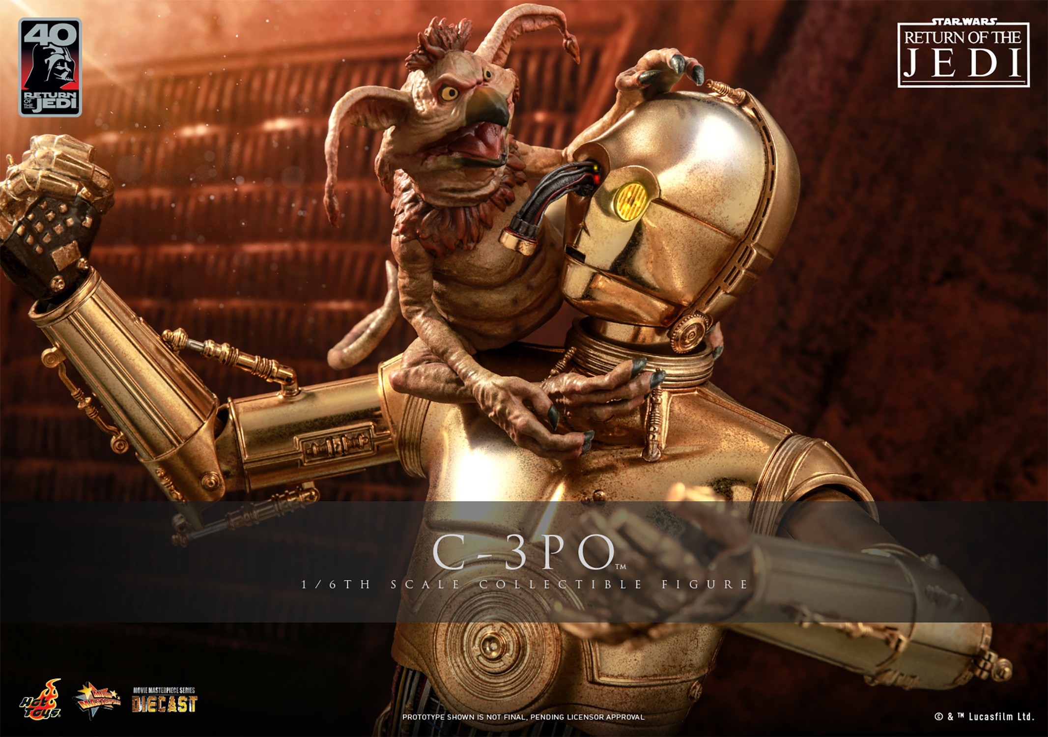 C-3PO™ Sixth Scale Figure by Hot Toys | Sideshow Collectibles