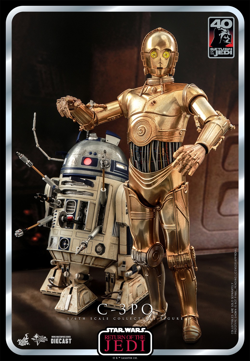 C 3PO Sixth Scale Figure by Hot Toys Sideshow Collectibles