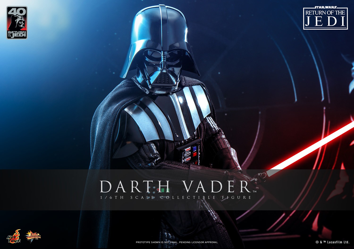 Darth Vader™ (Return of the Jedi 40th Anniversary Collection) Collector Edition - Prototype Shown