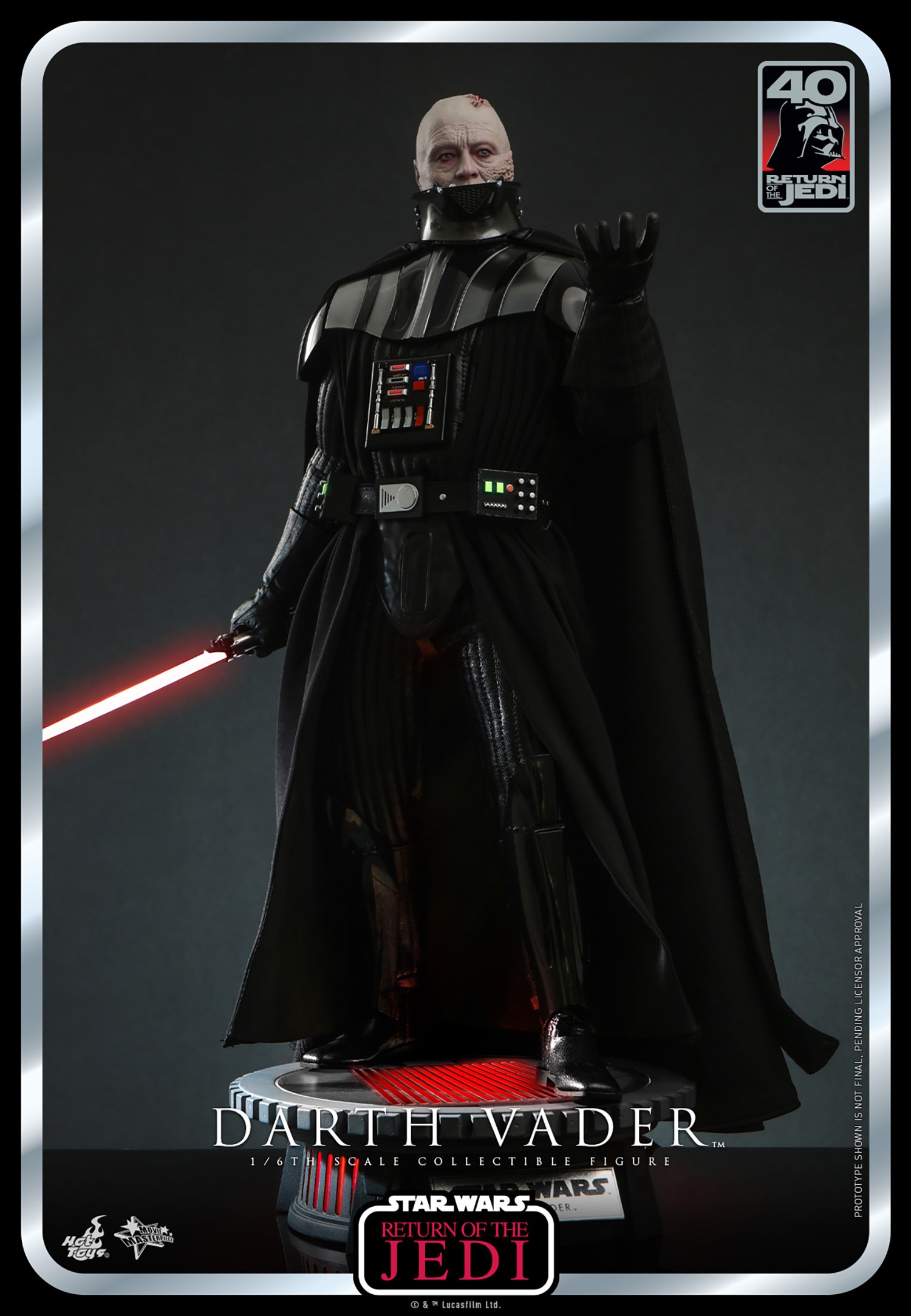Darth Vader™ (Return of the Jedi 40th Anniversary Collection) Collector Edition - Prototype Shown
