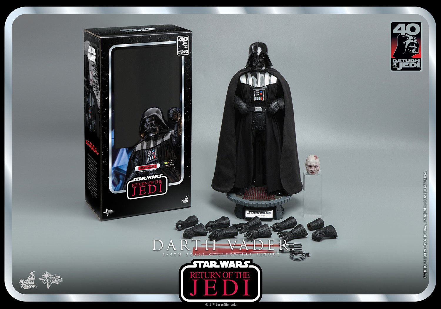 Hot toys return of the jedi darth vader discount