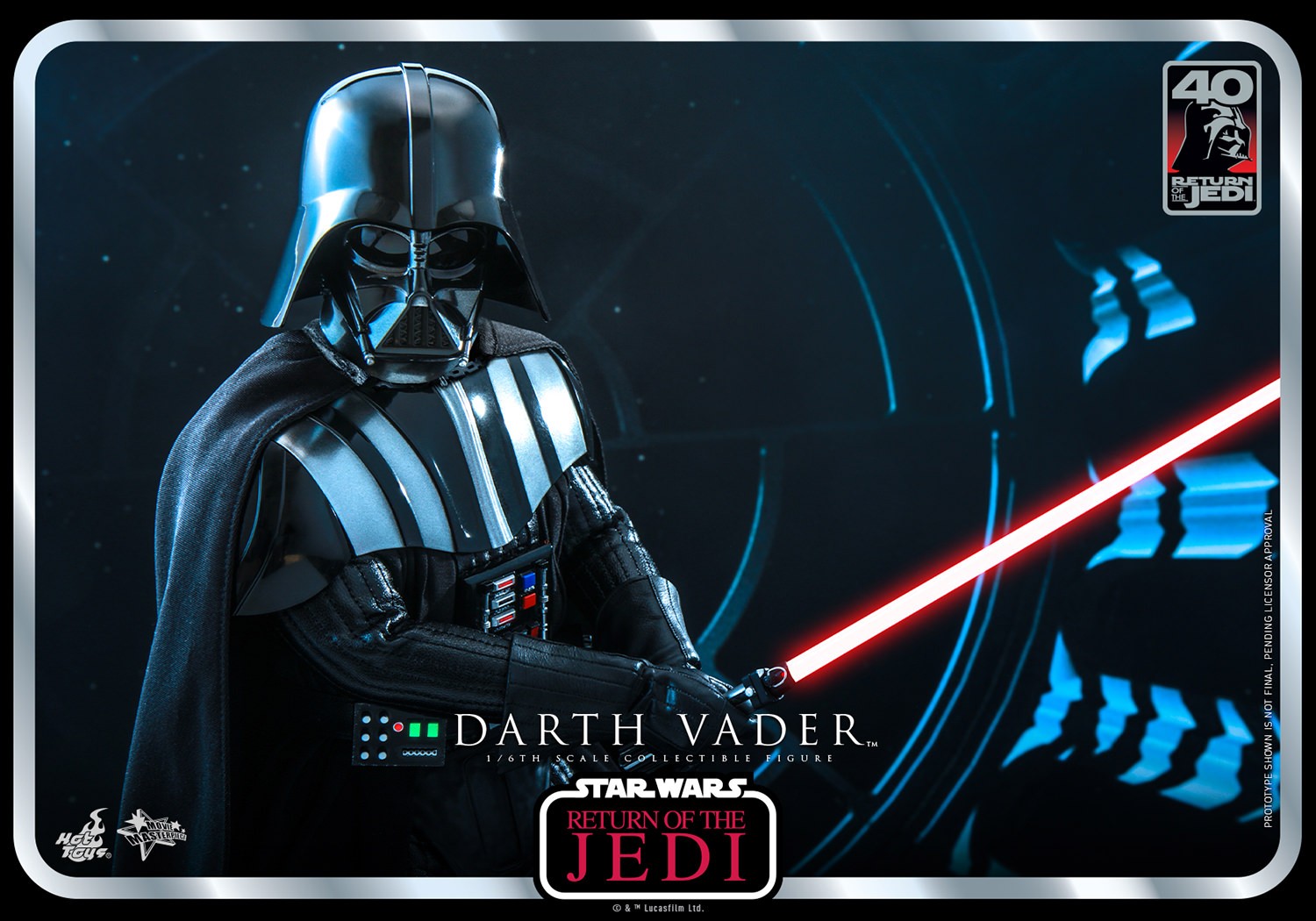 Darth Vader™ (Return of the Jedi 40th Anniversary Collection) Sixth Scale Figure by Hot Toys |