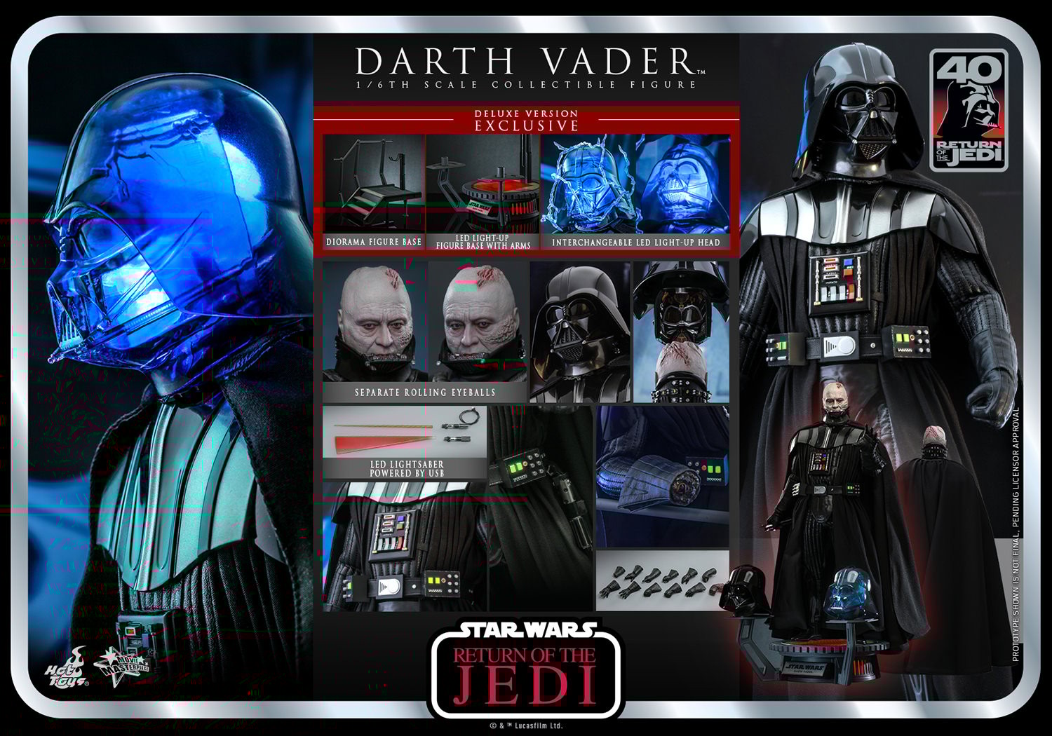 Darth Vader™ (Deluxe Version) (Return of the Jedi 40th Anniversary Collection)