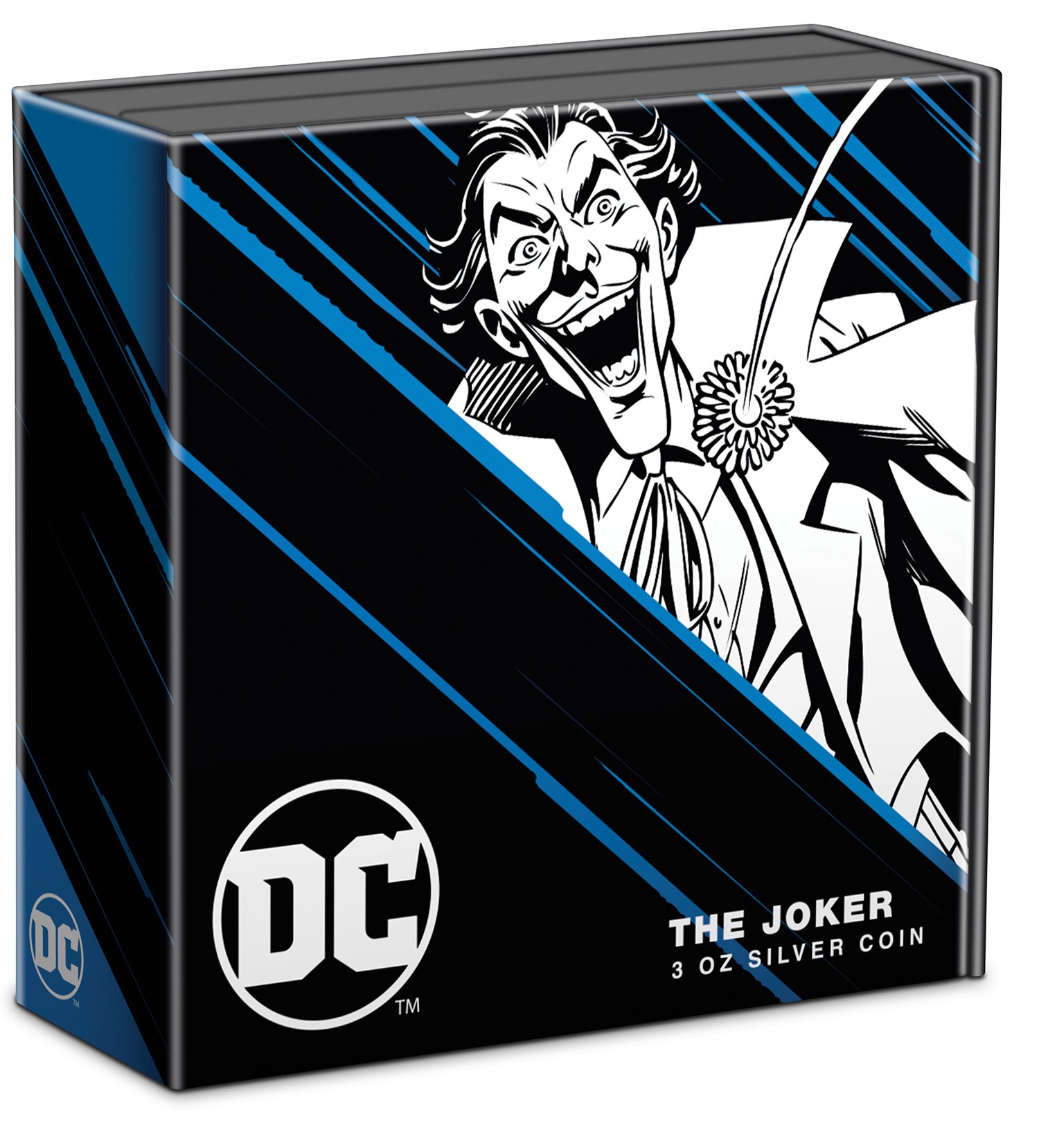 The Joker 3oz Silver Coin (Prototype Shown) View 5