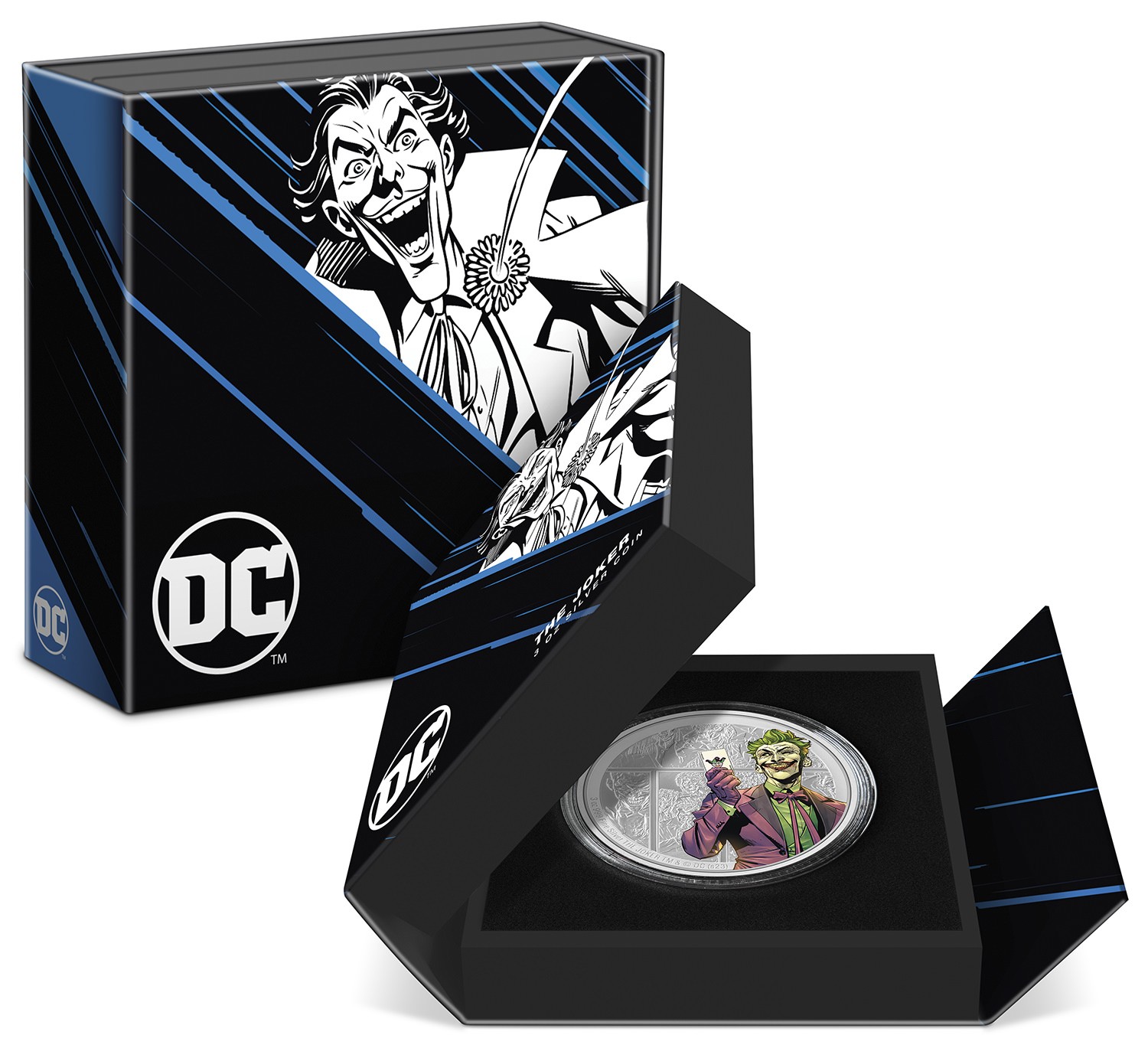 The Joker 3oz Silver Coin (Prototype Shown) View 8