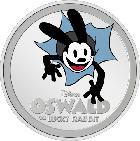 Oswald the Lucky Rabbit 1oz Silver Coin