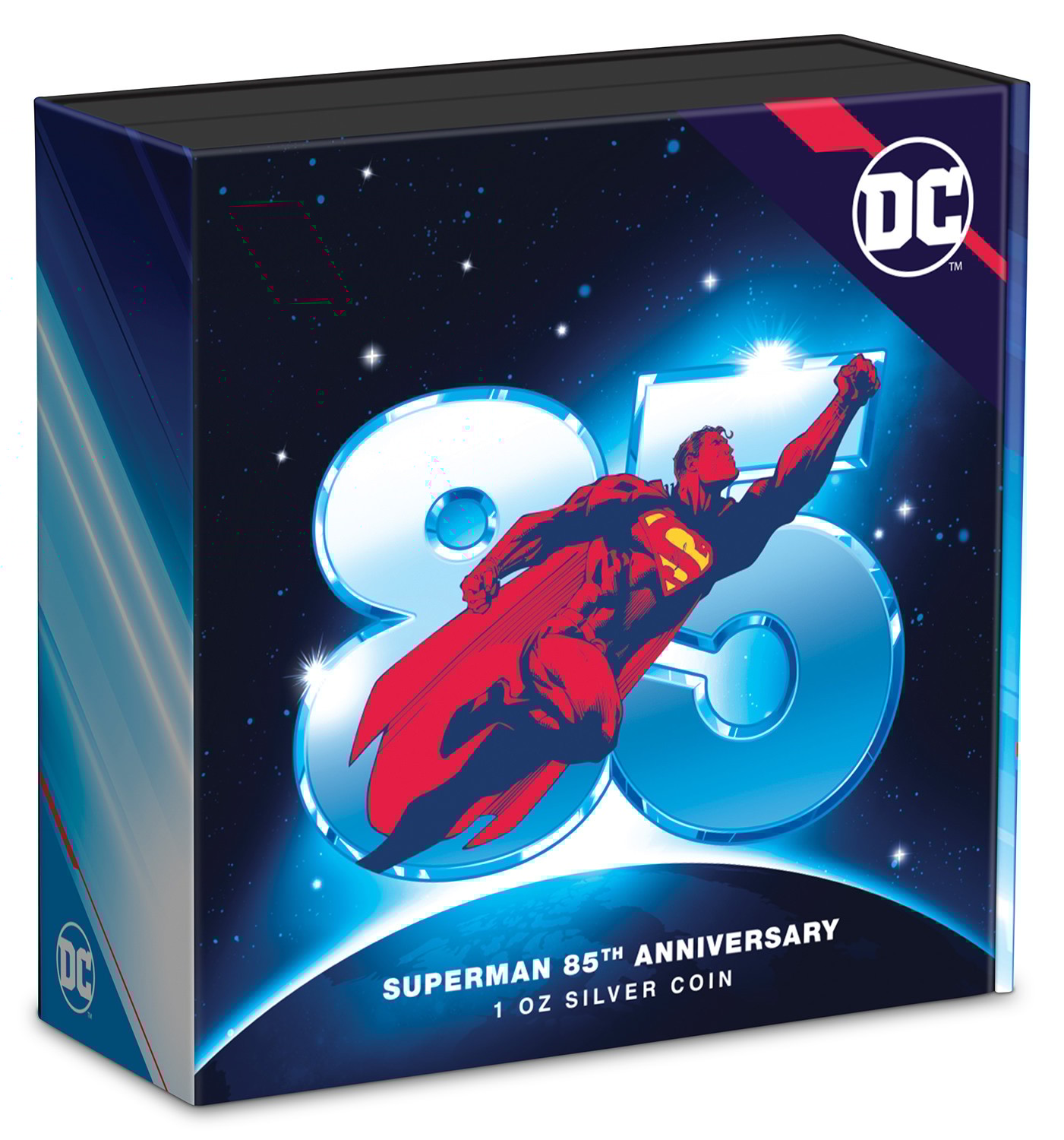 Superman 85th Anniversary 1oz Silver Coin- Prototype Shown