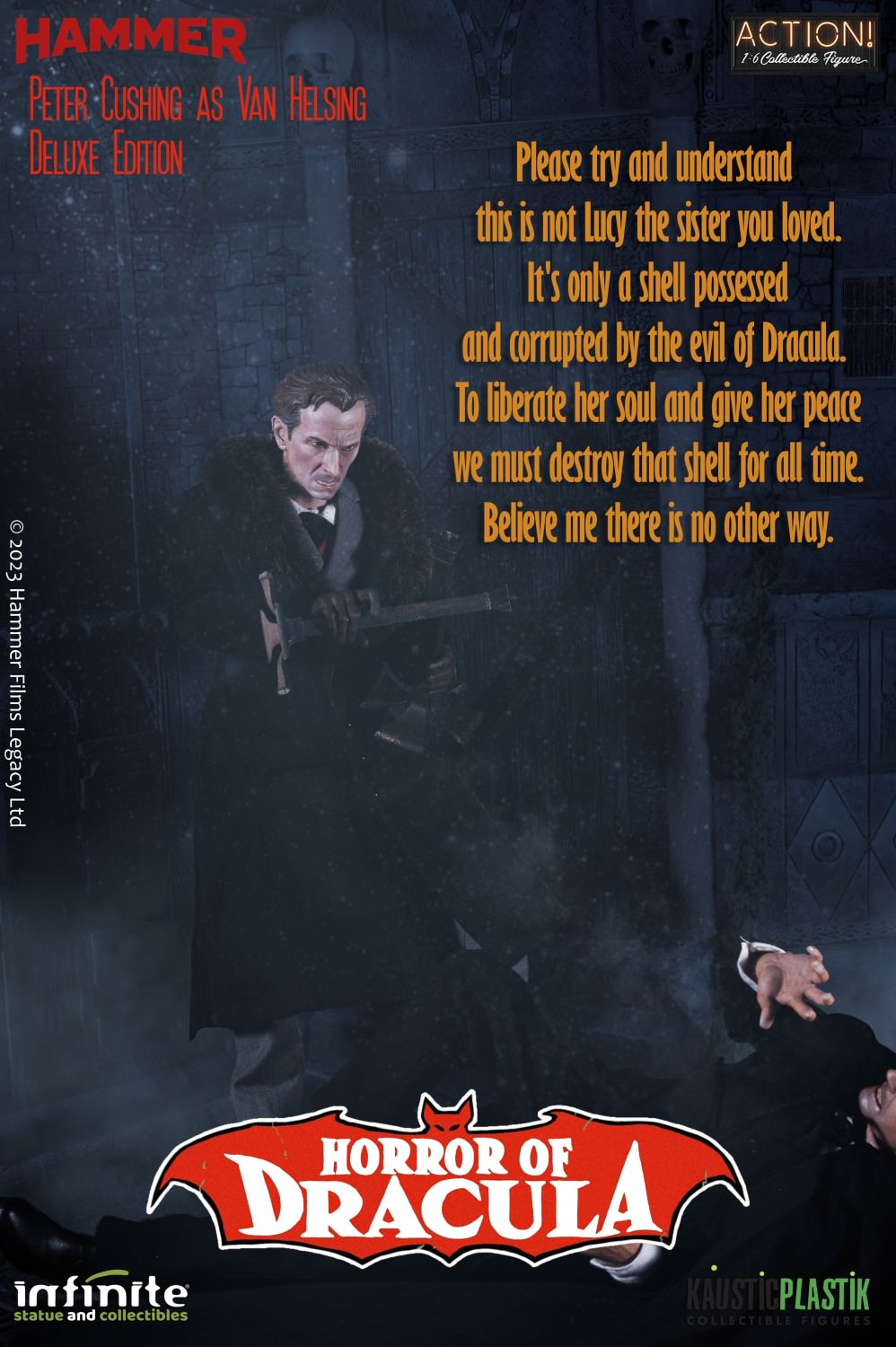 Peter Cushing as Van Helsing Deluxe