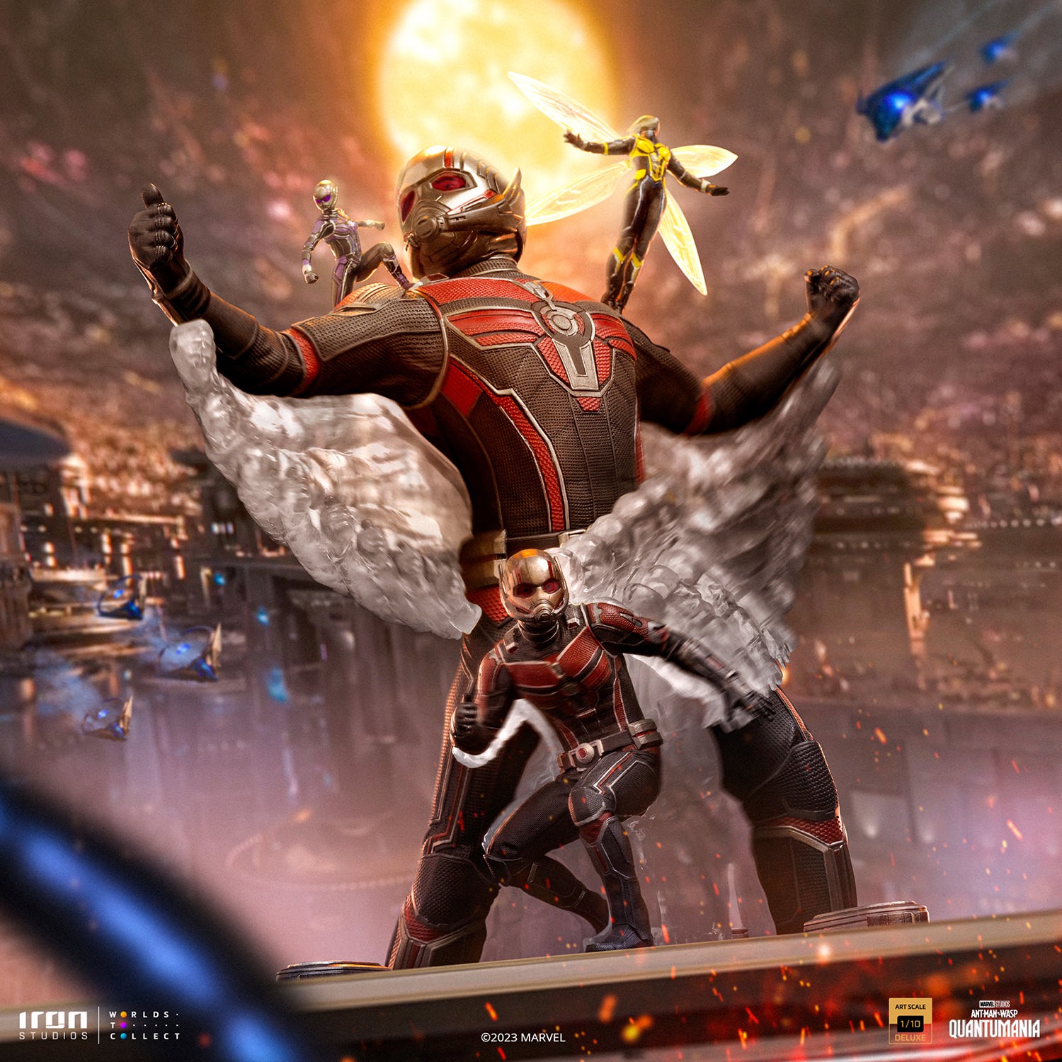Quantumania Ant-Man and the Wasp Deluxe- Prototype Shown