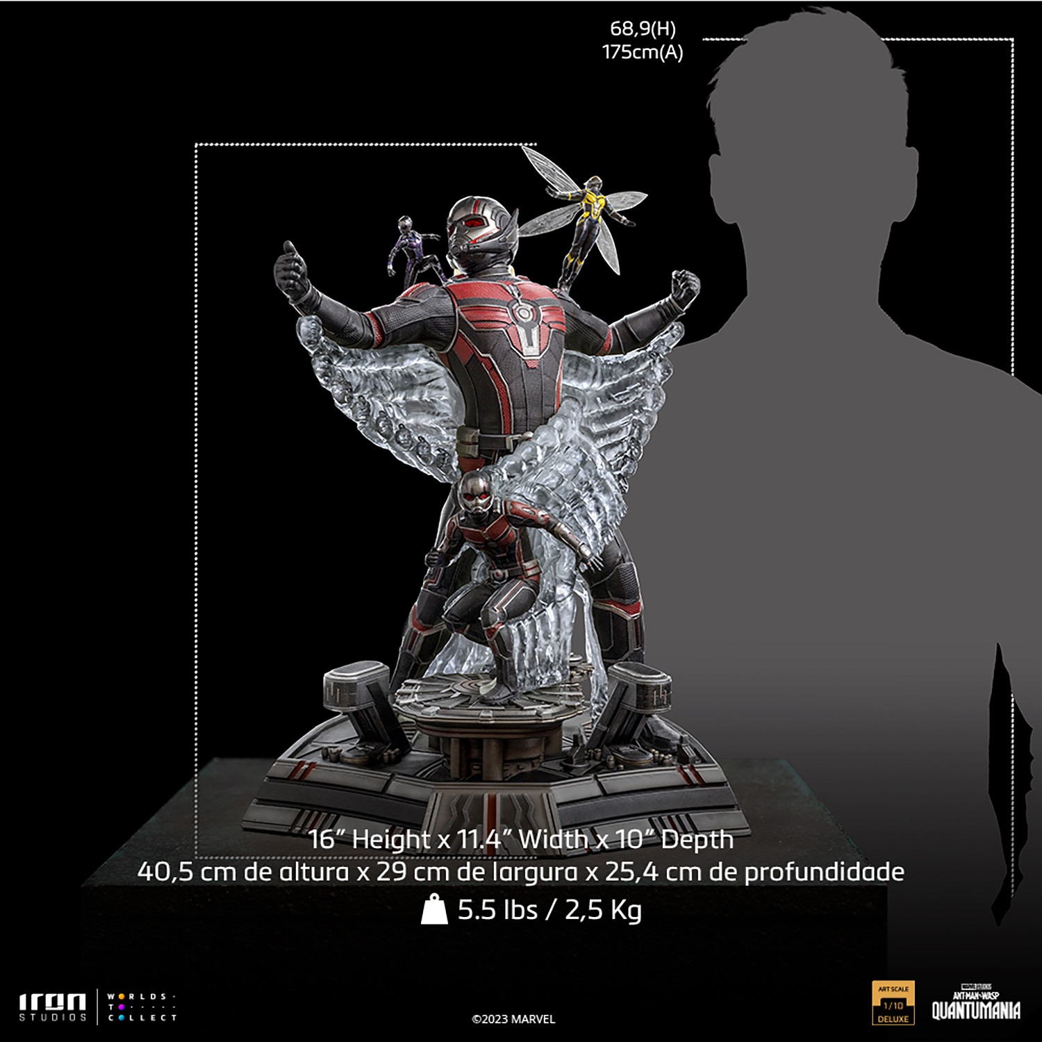 Quantumania Ant-Man and the Wasp Deluxe- Prototype Shown