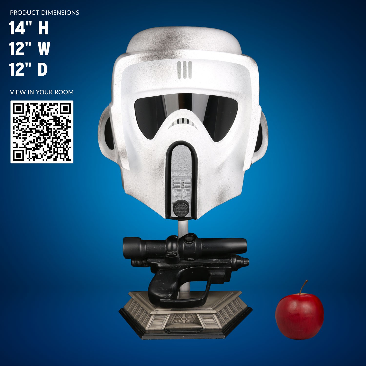 Scout trooper hotsell helmet replica