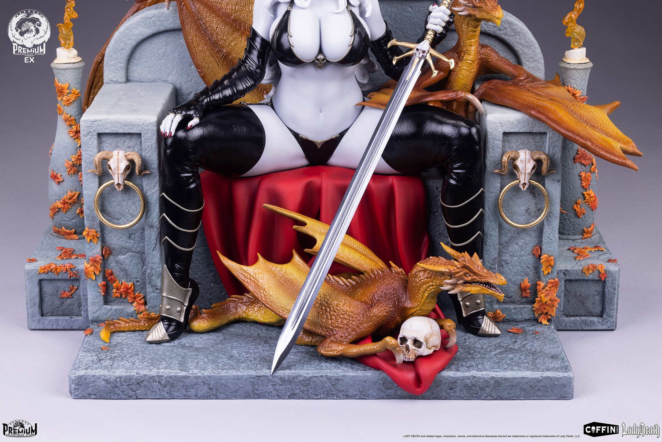 Lady Death Lady Death Deluxe Version Quarter Scale Statue  (Prototype Shown) View 14