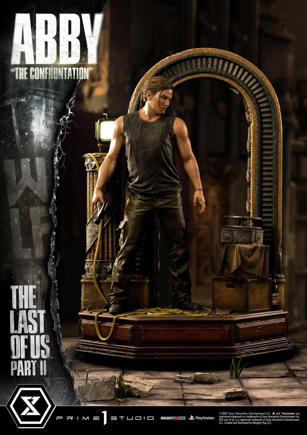 The Last of Us Abby "The Confrontation" Quarter Scale Statue  (Prototype Shown) View 6