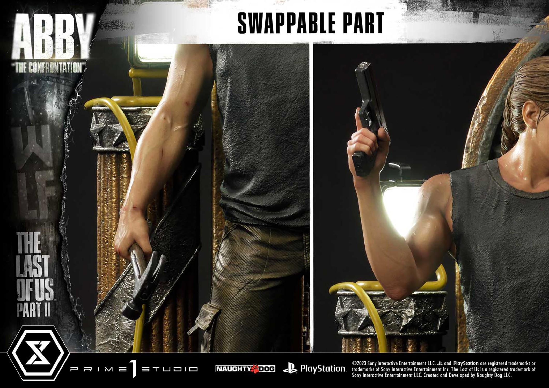 The Last of Us Abby "The Confrontation" Quarter Scale Statue  (Prototype Shown) View 10