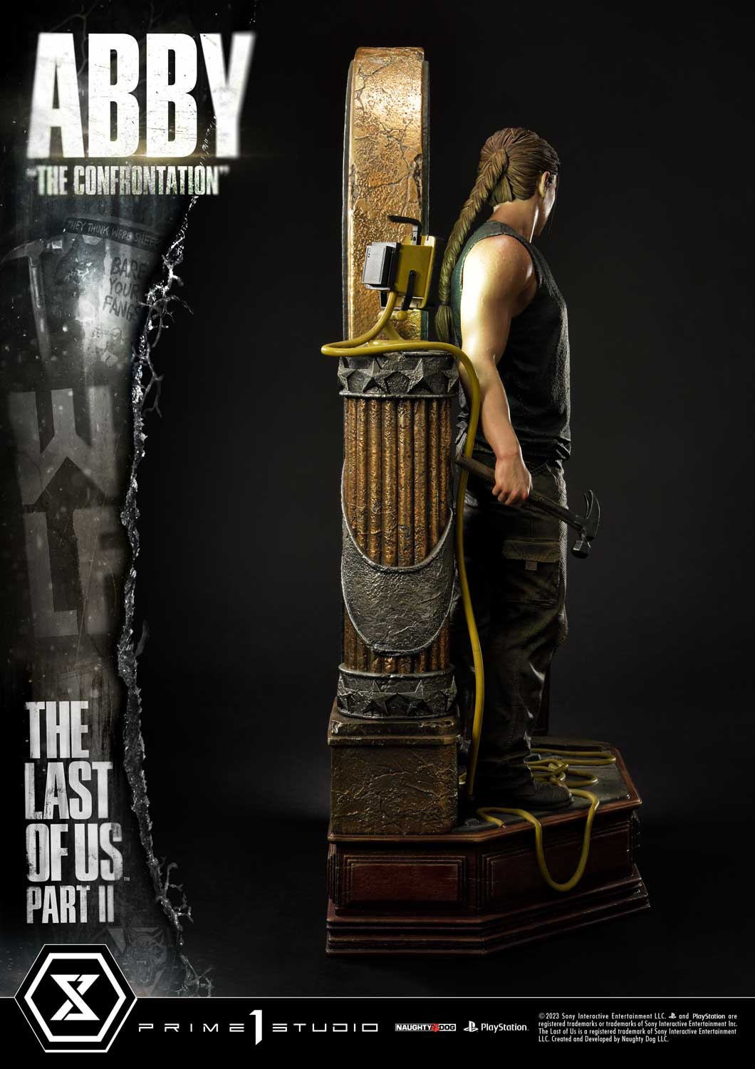The Last of Us Abby "The Confrontation" Quarter Scale Statue  (Prototype Shown) View 14